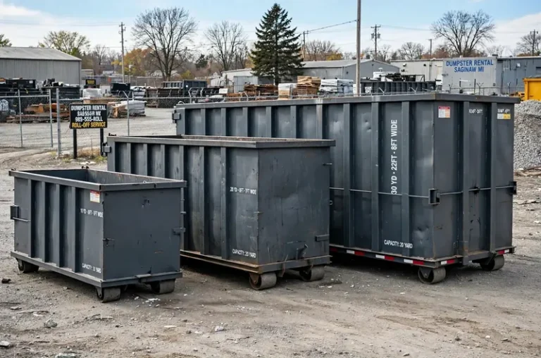 Dumpster or City Drop Off What Saginaw Residents Should Know