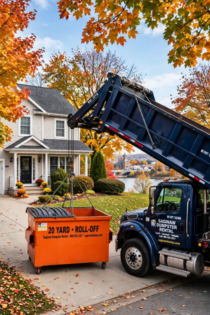 Roll Off Dumpster Rental in Saginaw, MI